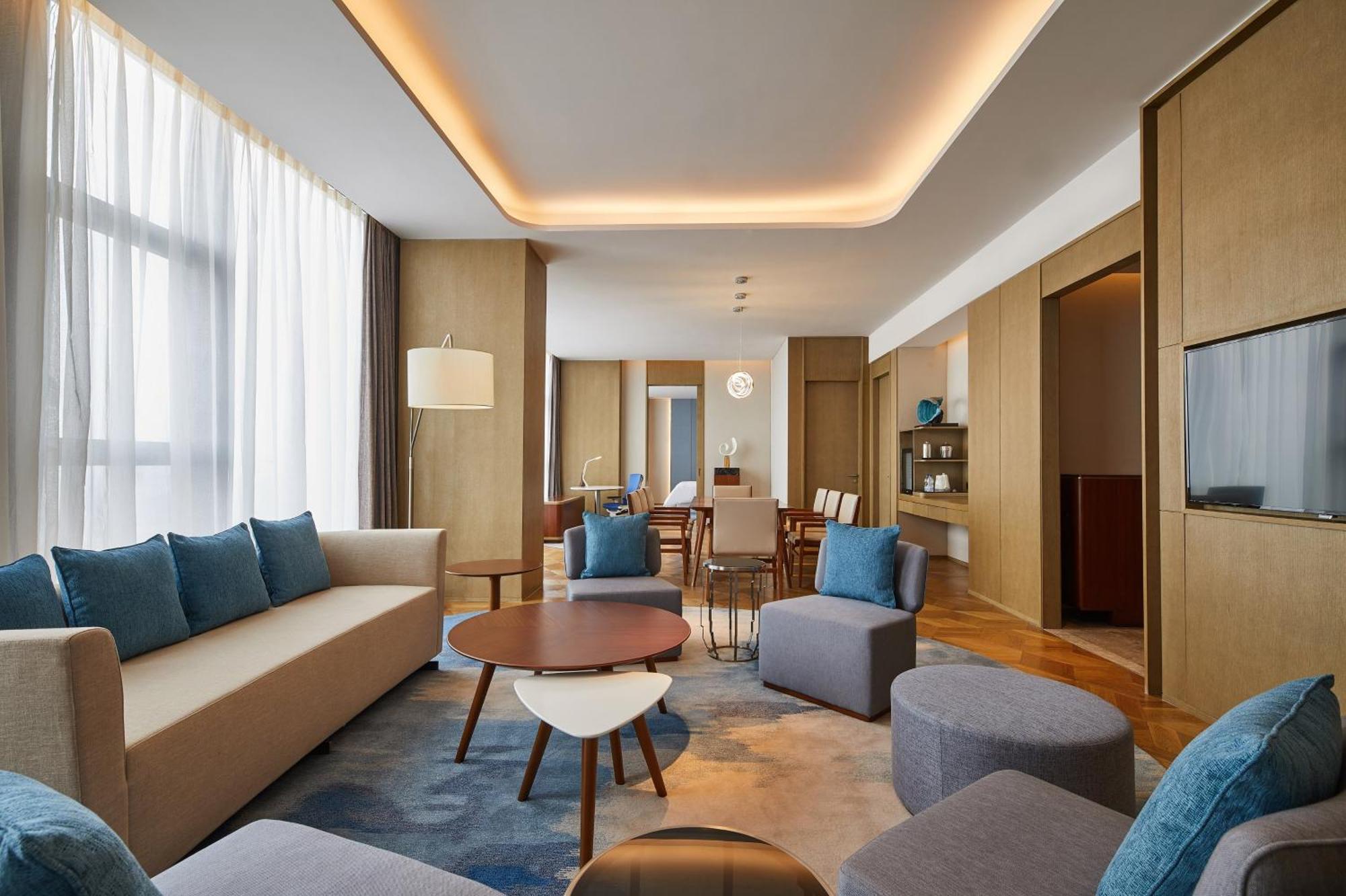 The Westin Qingdao West Coast Hotel Exterior foto