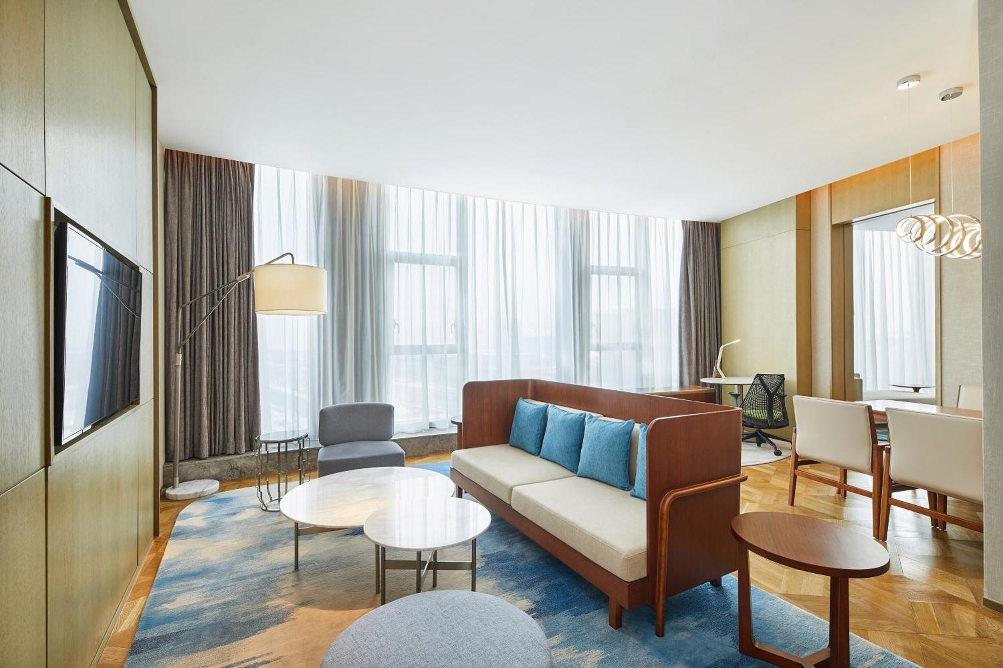 The Westin Qingdao West Coast Hotel Exterior foto
