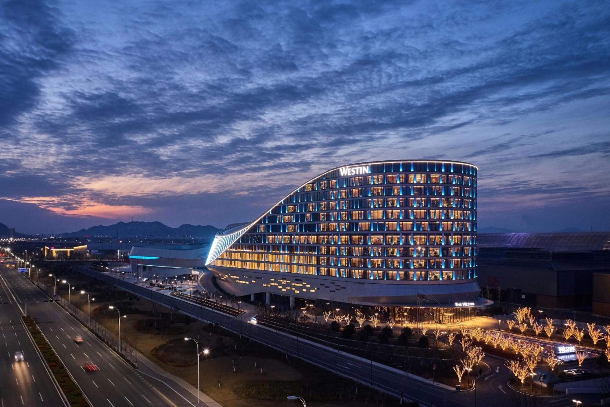 The Westin Qingdao West Coast Hotel Exterior foto