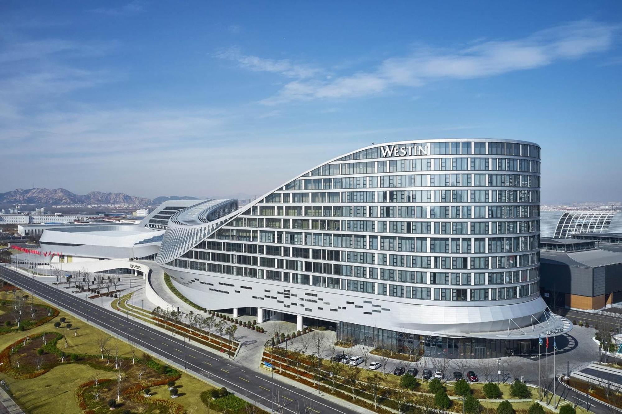 The Westin Qingdao West Coast Hotel Exterior foto