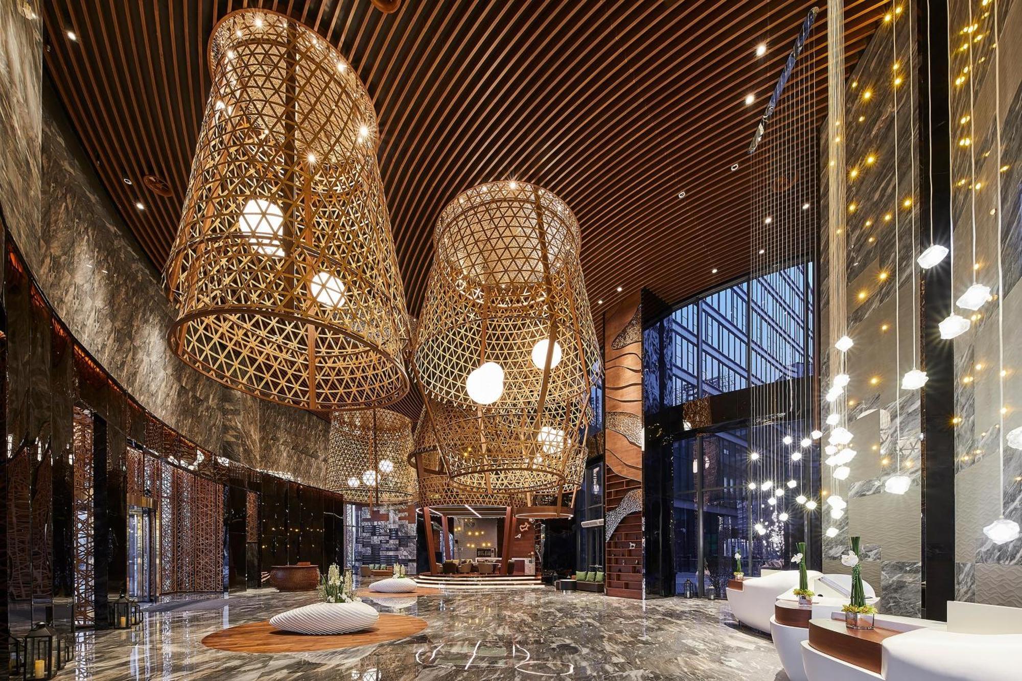 The Westin Qingdao West Coast Hotel Exterior foto