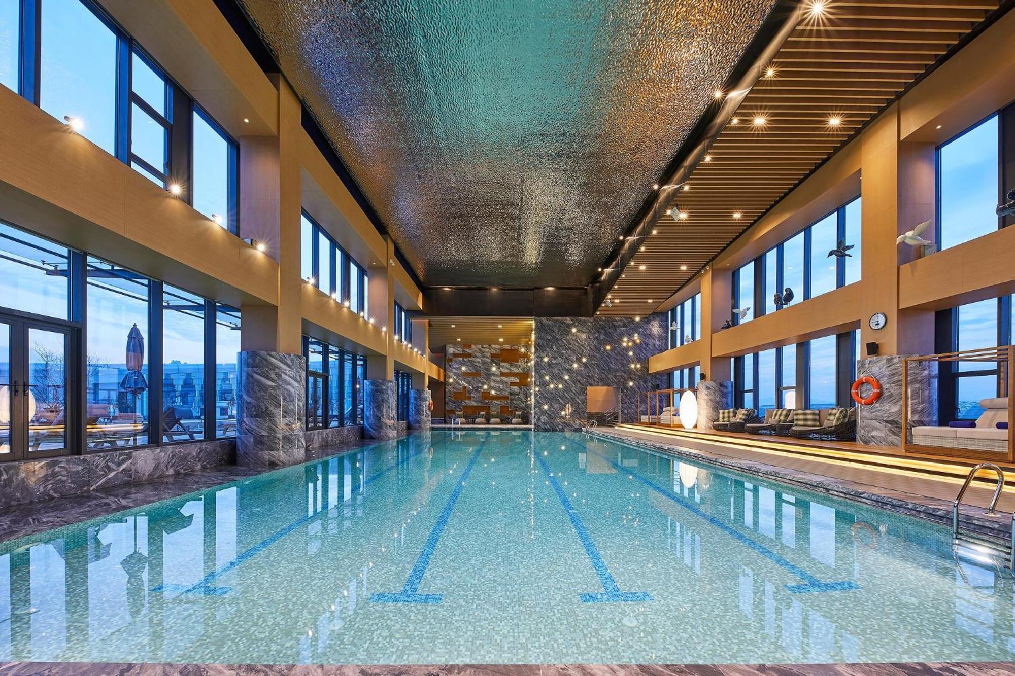 The Westin Qingdao West Coast Hotel Exterior foto